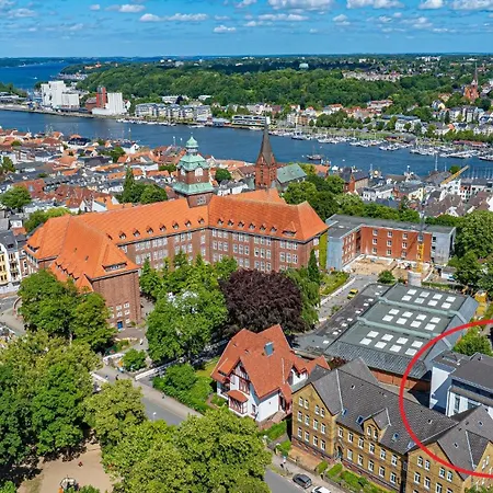 Fewo1846 - Penthouse Museumsberg - Zwei Schlafzimmer Und Zwei Baeder Mit Dachterrasse Daire Flensburg